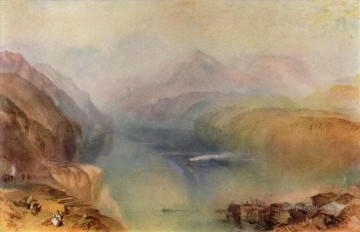 Lago de Lucerna Turner Pinturas al óleo
